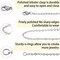 Chains Jewelry Making Supplies, 60ft Cable Link Chains for Making Jewelry Necklace Earring Bracelet Findings DIY Craft Kit for Adults, 6-Color 2mm Gold Silver Copper Plated Metal Link Rolls Bulk